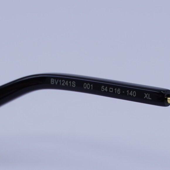 Bottega Veneta BV1241S 001 Sunglasses Black/Gold Cat Eye Frame, Grey Lenses main image 10